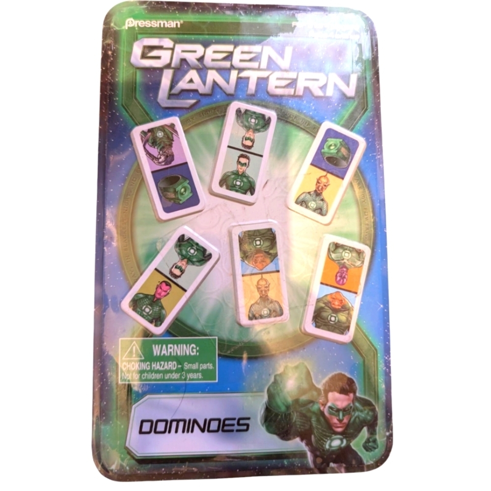 Green Lantern Dominoes - Multicolor